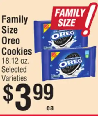 Smart & Final Family Size Oreo Cookies offer