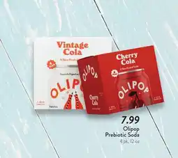 Fresh Thyme Olipop Prebiotic Soda offer