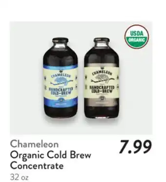 Fresh Thyme Chameleon Organic Cold Brew Concentrate offer