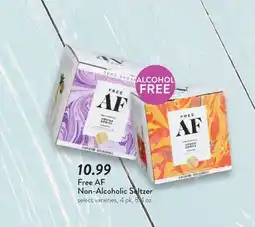 Fresh Thyme Free AF Non-Alcoholic Seltzer offer