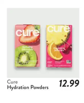 Fresh Thyme Cure Hydration Powders Cure offer