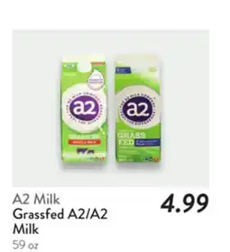 Fresh Thyme Grassfed A2/A2 Milk offer