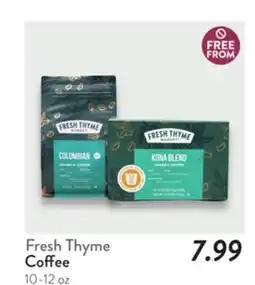 Fresh Thyme Fresh Thyme Coffee offer