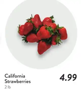 Fresh Thyme California Strawberries offer