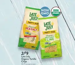 Fresh Thyme Late July Organic Tortilla Chips offer