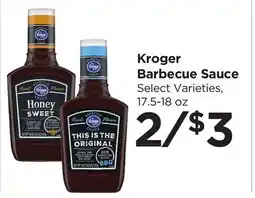 Food 4 Less Kroger Barbecue Sauce offer