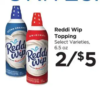 Food 4 Less Reddi Wip Topping offer