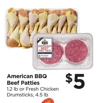 Food 4 Less American BBQ Beef Patties offer