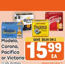 Tony’s Fresh Market Modelo, Corona, Pacifico or Victoria offer