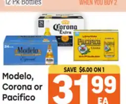 Tony’s Fresh Market Modelo, Corona or Pacifico offer