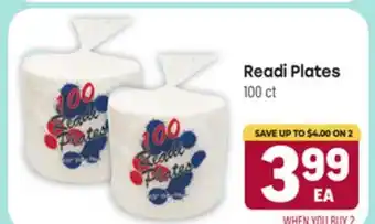 Tony’s Fresh Market Readi Plates offer