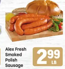 Tony’s Fresh Market Alex Fresh Smoked Polish Sausage offer