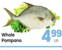 Tony’s Fresh Market Whole Pompano offer