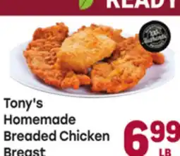Tony’s Fresh Market Tony's Homemade Breaded Chicken Breast offer