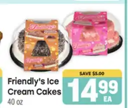 Tony’s Fresh Market Friendly's Ice Cream Cakes offer