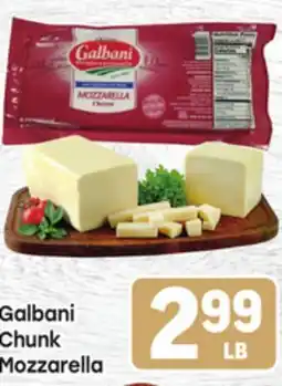 Tony’s Fresh Market Galbani Chunk Mozzarella offer
