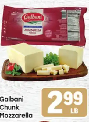Tony’s Fresh Market Galbani Chunk Mozzarella offer