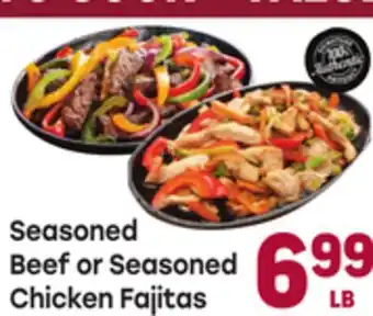 Tony’s Fresh Market Seasoned Beef or Seasoned Chicken Fajitas offer