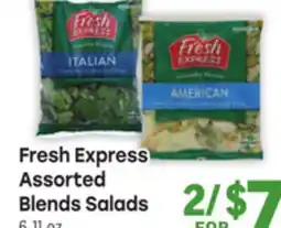 Tony’s Fresh Market Fresh Express Assorted Blends offer
