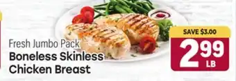 Tony’s Fresh Market Boneless Skinless Chicken Breast offer