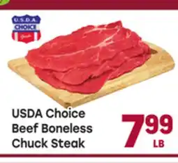 Tony’s Fresh Market USDA Choice Beef Boneless Chuck Steak offer