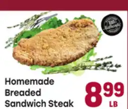 Tony’s Fresh Market Homemade Breaded Sandwich Steak offer