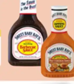 Tony’s Fresh Market Sweet Baby Ray's BBQ Sauce, 18 oz or Ray's Dipping Sauce, 14 oz offer