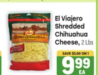 Tony’s Fresh Market El Viajero Shredded Chihuahua Cheese offer