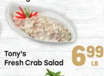 Tony’s Fresh Market Tony's Fresh Crab Salad offer