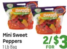 Tony’s Fresh Market Mini Sweet Peppers offer