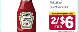 Tony’s Fresh Market Heinz Ketchup offer