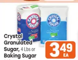 Tony’s Fresh Market Crystal Granulated Sugar, 4 Lbs or Baking Sugar 2 Lbs offer