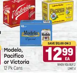 Tony’s Fresh Market Modelo, Pacifico or Victoria offer