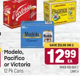 Tony’s Fresh Market Modelo, Pacifico or Victoria offer