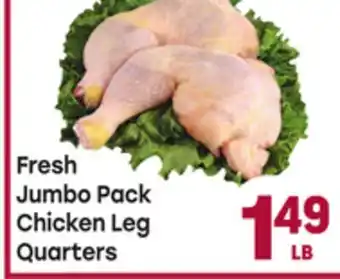 Tony’s Fresh Market Fresh Jumbo Pack Chicken Leg Quarters offer
