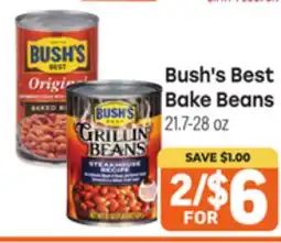 Tony’s Fresh Market Bush's Best Bake Beans offer