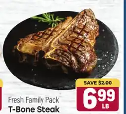 Tony’s Fresh Market Pack T-Bone Steak offer