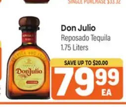 Tony’s Fresh Market Don Julio Reposado Tequila offer