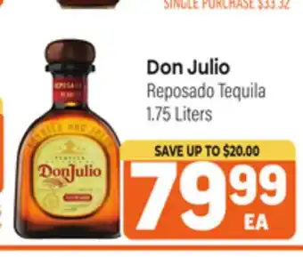 Tony’s Fresh Market Don Julio Reposado Tequila offer
