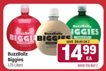 Tony’s Fresh Market BuzzBallz Biggies offer