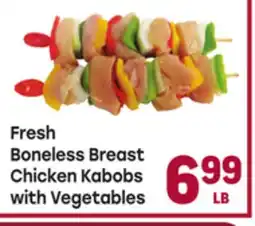 Tony’s Fresh Market Fresh Boneless Breast Chicken Kabobs with Vegetables offer