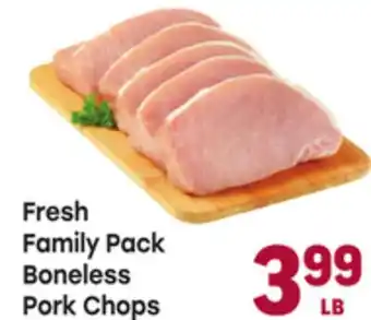 Tony’s Fresh Market Fresh Family Pack Boneless Pork Chops offer
