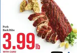 Mariano's Pork Back Ribs offer