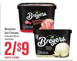 Mariano's Breyers Ice Cream offer