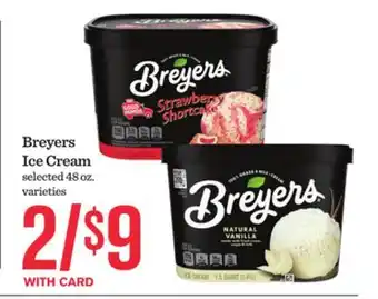Mariano's Breyers Ice Cream offer