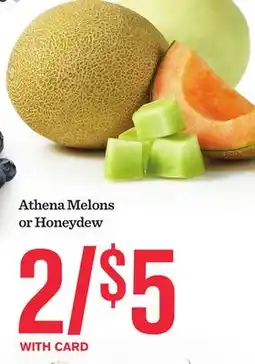 Mariano's Athena Melons or Honeydew offer
