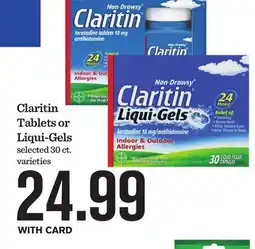 Mariano's Claritin Tablets or Liqui-Gels offer