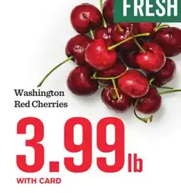 Mariano's Washington Red Cherries offer