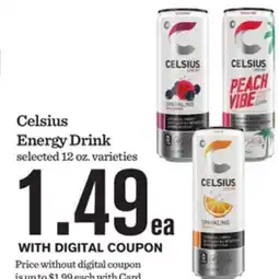 Mariano's Celsius Energy Drink offer