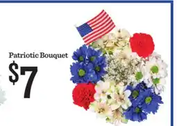 Mariano's Patriotic Bouquet offer